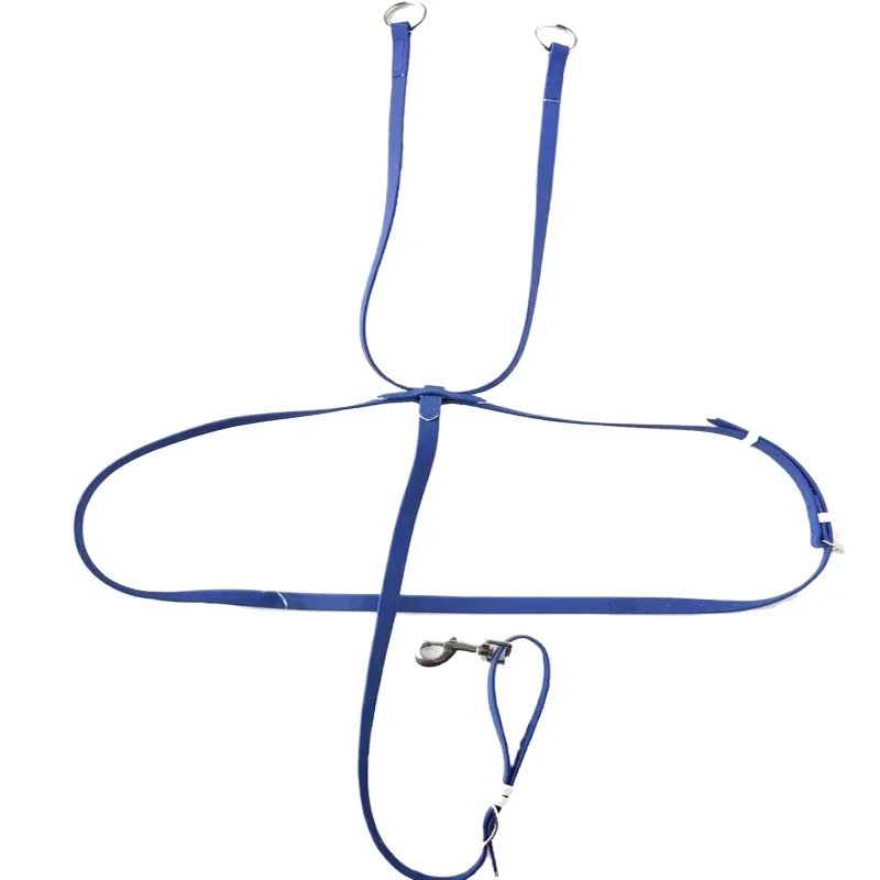 PVC front chest leather antifreeze material wear-resistant British low head leather horse equipment