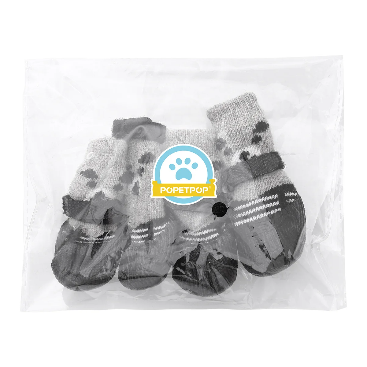 4 قطعة الحيوانات الأليفة عدم الانزلاق جوارب قطنية الكرتون طباعة أسود حجم م داخلي في الهواء الطلق المضادة للانزلاق باو حماية جوارب للحيوانات الأليفة الكلب القط