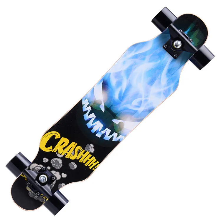 Double Row Four Wheel Cheap Skateboard Longboard For Sale