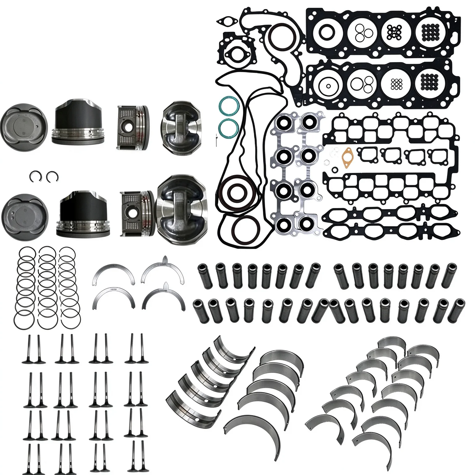 Engine Rebuild Kit For Toyota Crown Majesta Lexus GS430 LS430 Soarer SC430 3UZ-FE 4.3L V8 3UZ-FE 32V DOHC 04111-50511 EK973