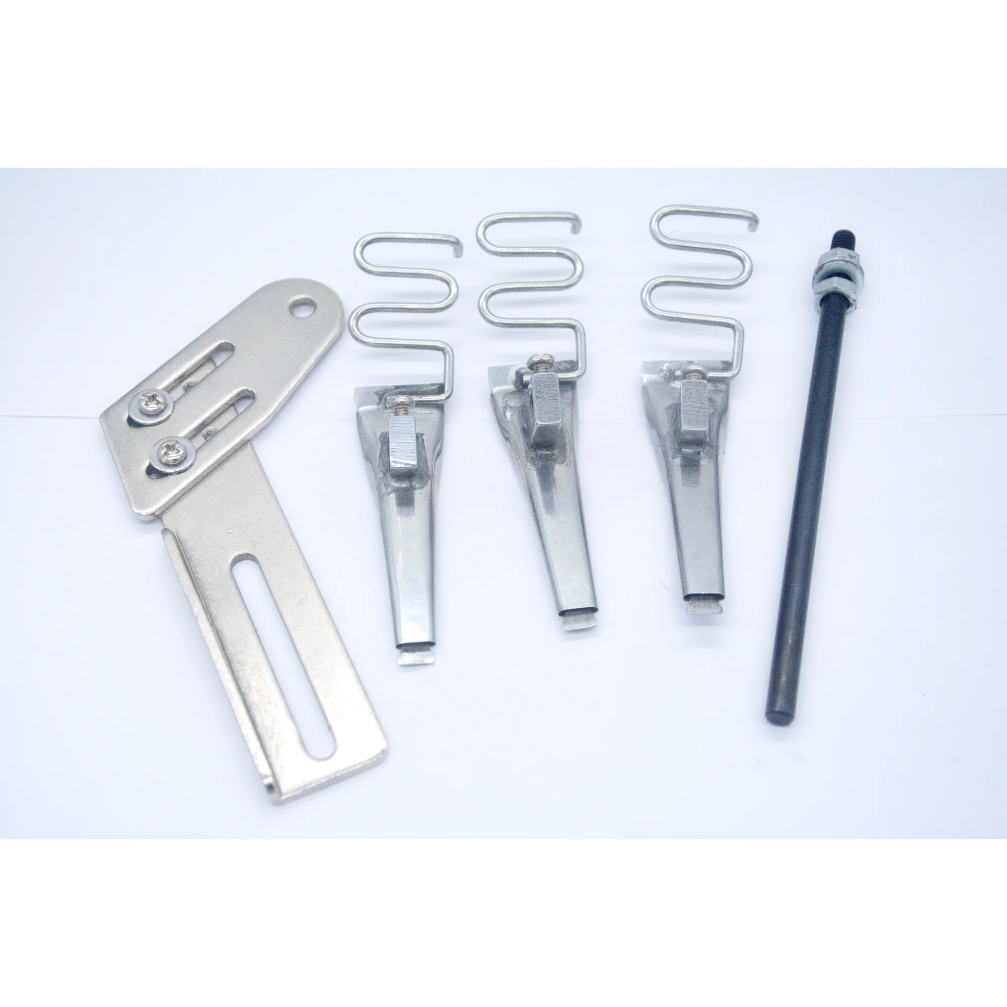 Multi Tape Attach Folder Fit For VC008 1404P 1412P Multi Needle Sewing Machine Decorative Tape On Jacket