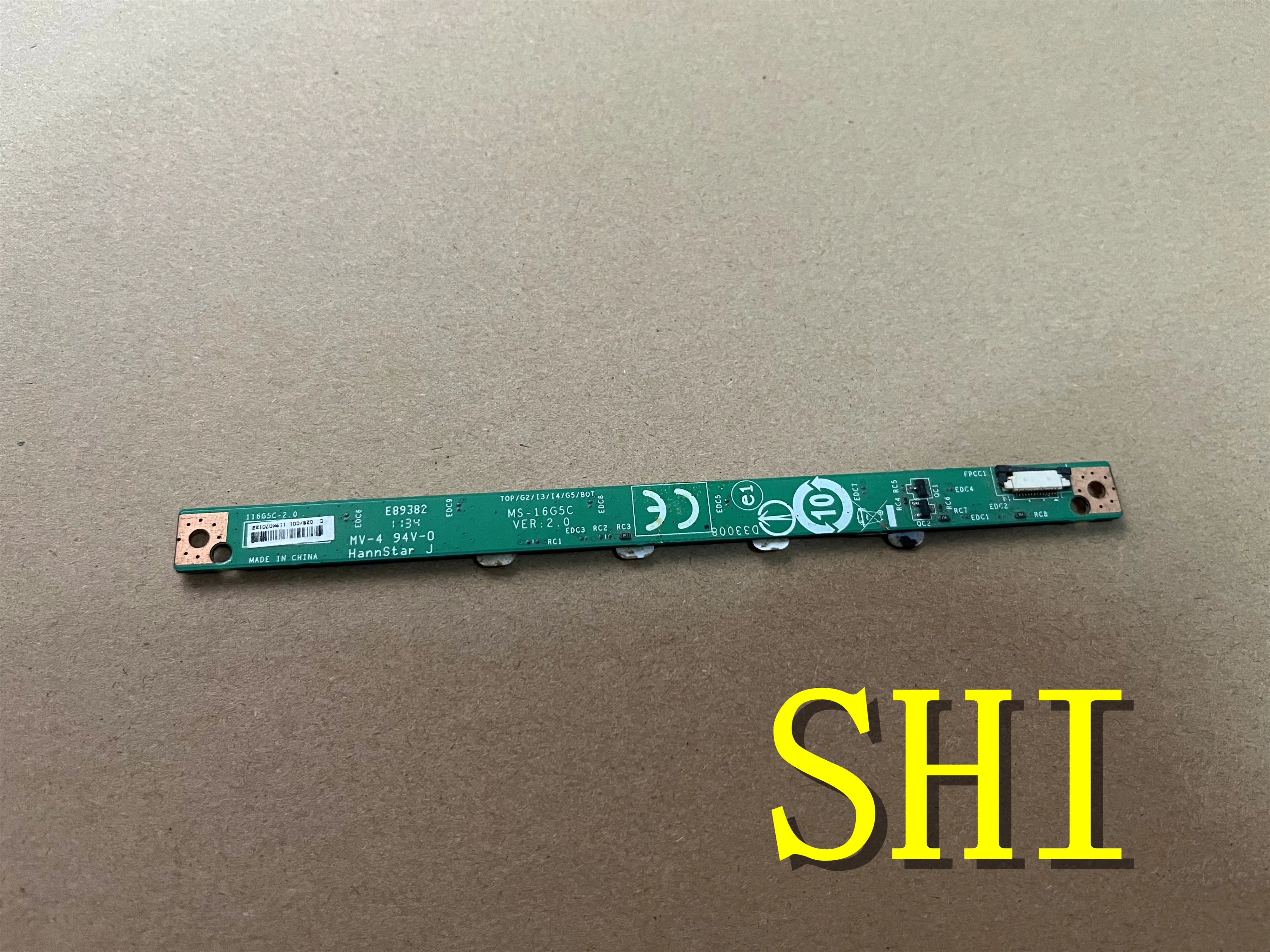 FOR MSI GE62 Series FX620DX GE620DX POWER BOTTON Media CONTROL BOARD WITH CABLE MS-16G5C free shipping