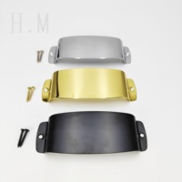 Guitar Bass Pickup Cover Protector Bridge Zinc Alloy Cover Plate for Jazz JB Bass Electric Guitar Accessories