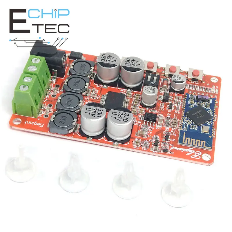 

TDA7492P Digital Bluetooth 4.0 Amplifier Board CSP8635 Chip BT Audio Receiver 50W*2 Power Amplifier Board Module