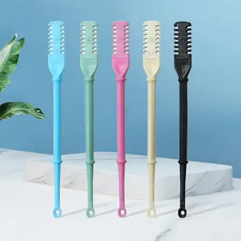 Maszynka do strzyżenia włosów w nosie 2 w 1, dwustronny nóż do włosów w nosie, narzędzie do usuwania włosów z nosa 360 °   Obrotowa maszynka do włosów w nosie dla kobiet Y9V5