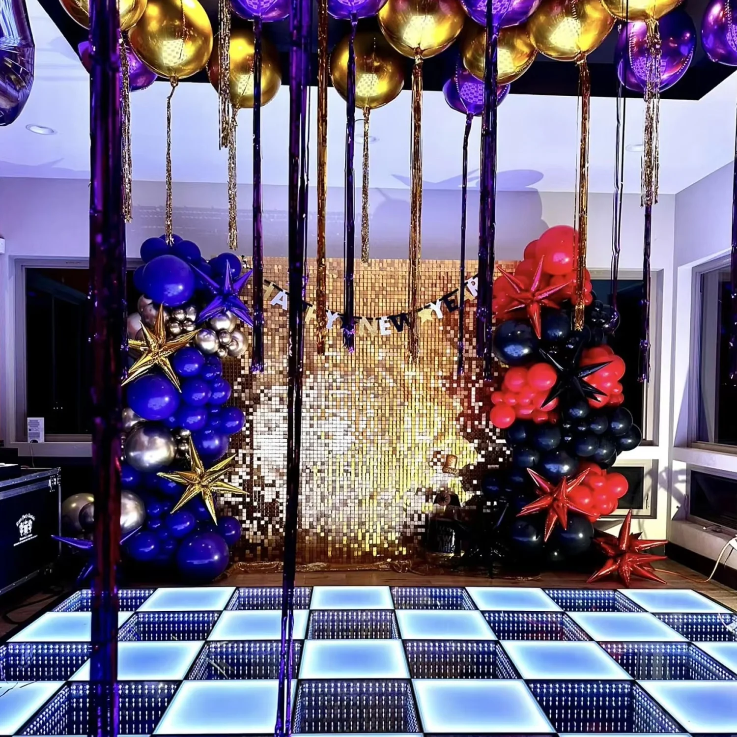 DJ Lighting 3D Infinity Mirror LED Pixel Dance Floor Outdoor Disco Digital Video Stage Floor for Wedding Party