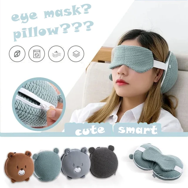 Eye pad fashion pillow