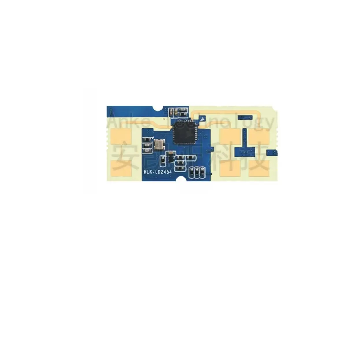 LD2454 Single‑transmit Dual‑receive Multi‑target Human‑Motion‑Trajectory‑Tracking Radar Sensor Module for 3 Targets