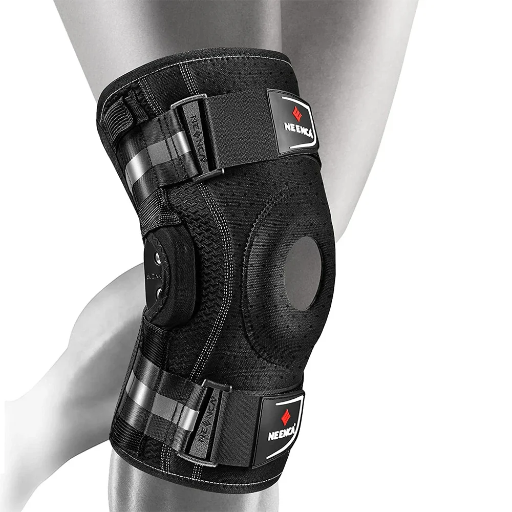 Hinged Knee Brace Dual Side Stabilizers Knee Support for Knee Pain Relief Arthritis Meniscus Tear Injury Recovery ACL MCL PCL