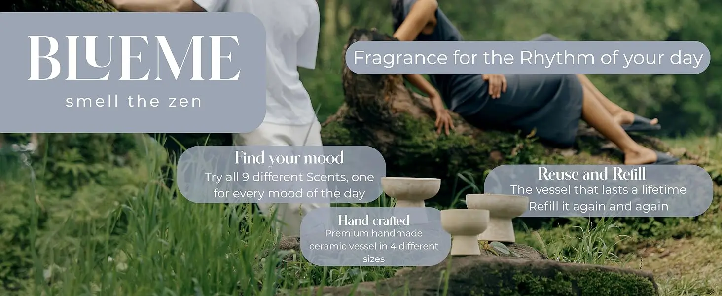 Bleume candles  fragrance for the rhythm of your day