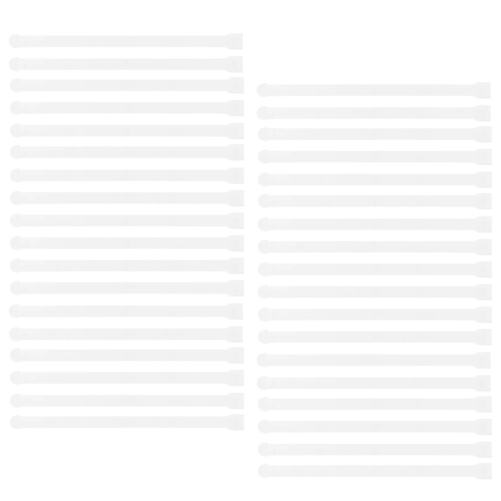 100 قطعة الستار المسار الأسطوانة موصلات اتقان غرامة العملي المنزل العمودي أعمى اكسسوارات الستار العرض