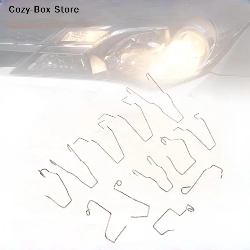 [ZY]12/24Pcs H1 H3 H4 H7 Assorted Headlight Bulb Retaining Clip Holder Set Car Low Beam Bulb Clamp Spring[ZY]