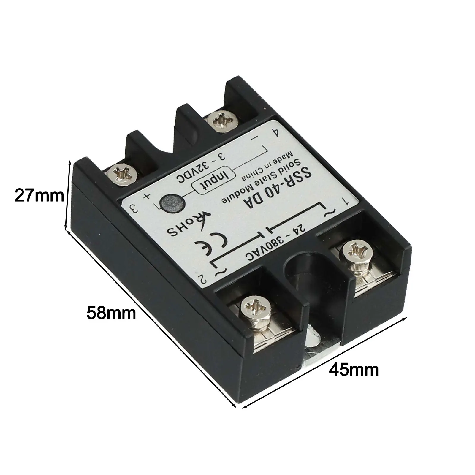 Digital Thermostat C100 with 40DA Solid State Relay K Probe and Heat Sink for Food Processing and Pasteurization