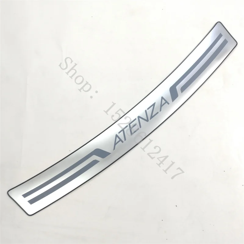 

For Mazda atenza 2014 2015 2016~2023 stainless steel car Rear Bumper Protector Sill Trunk Tread Plate Trim Car Accessories
