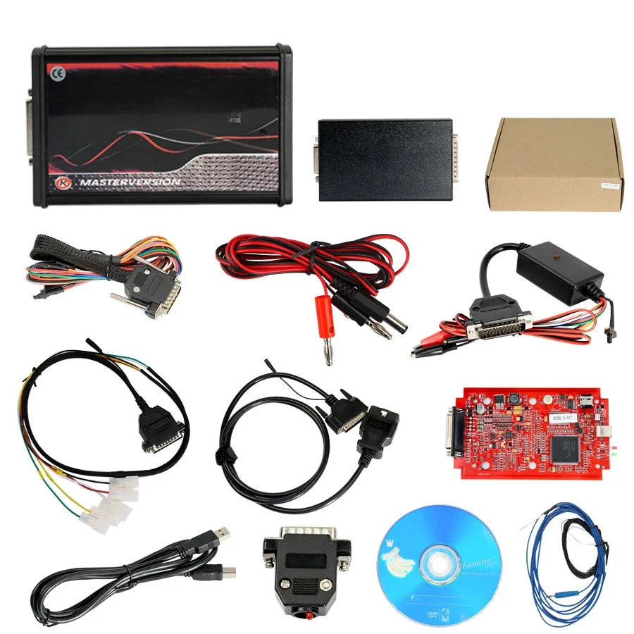 V5.017 V2.53 Red PCB European Edition Unlimited Points Unlimited ECU Programmer