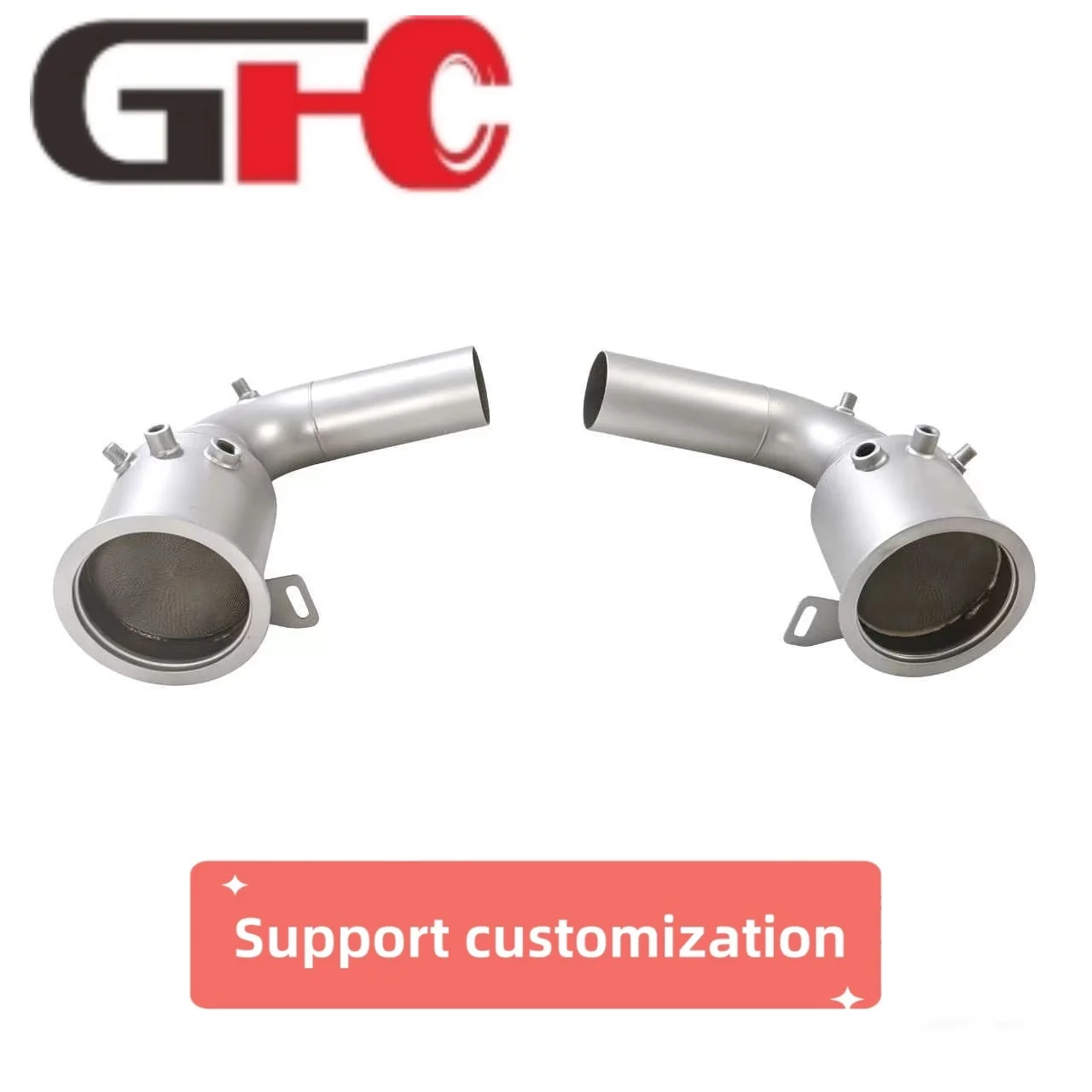 

Stainless Steel 304 Down Pipe with 200 Molybdenum Catalytic Converter Front Pipe for the 2025 Porsche 911 Carrera S 992.2