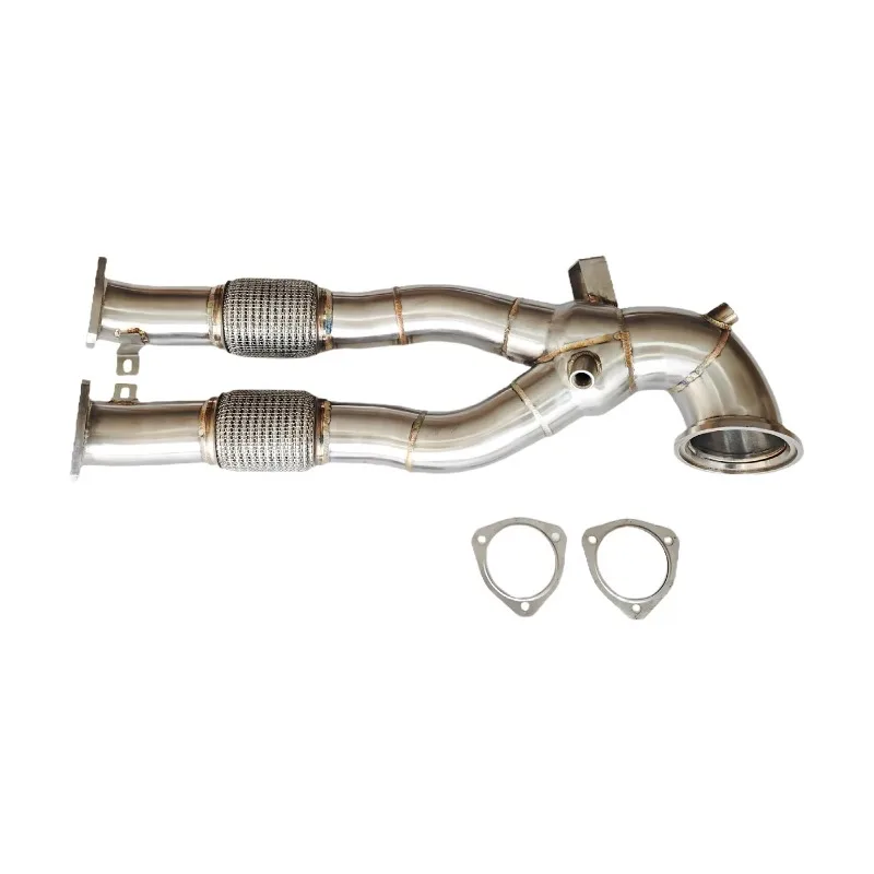 アウディ RS3 8V 8Y TTRS 8S 2.5T用レーシングダウンパイプ