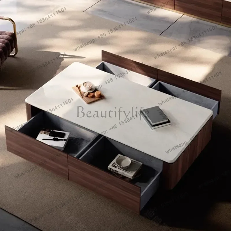 LD Storage Luxury Coffee Table Modern Living Room Designer Books Moving Writing   Dinner Couchtisch Lounge Suite Furniture