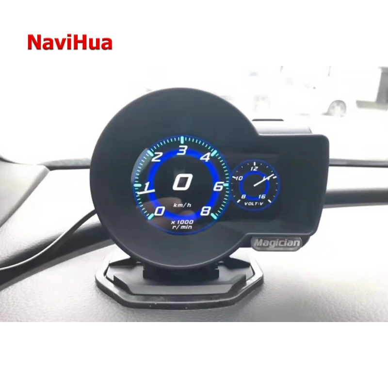 Navihua obd 2 gauge F835 mini car water temperature gauge F8 Car gauge obd 2 monitor Digital Gaugge Meter obd2 monitor