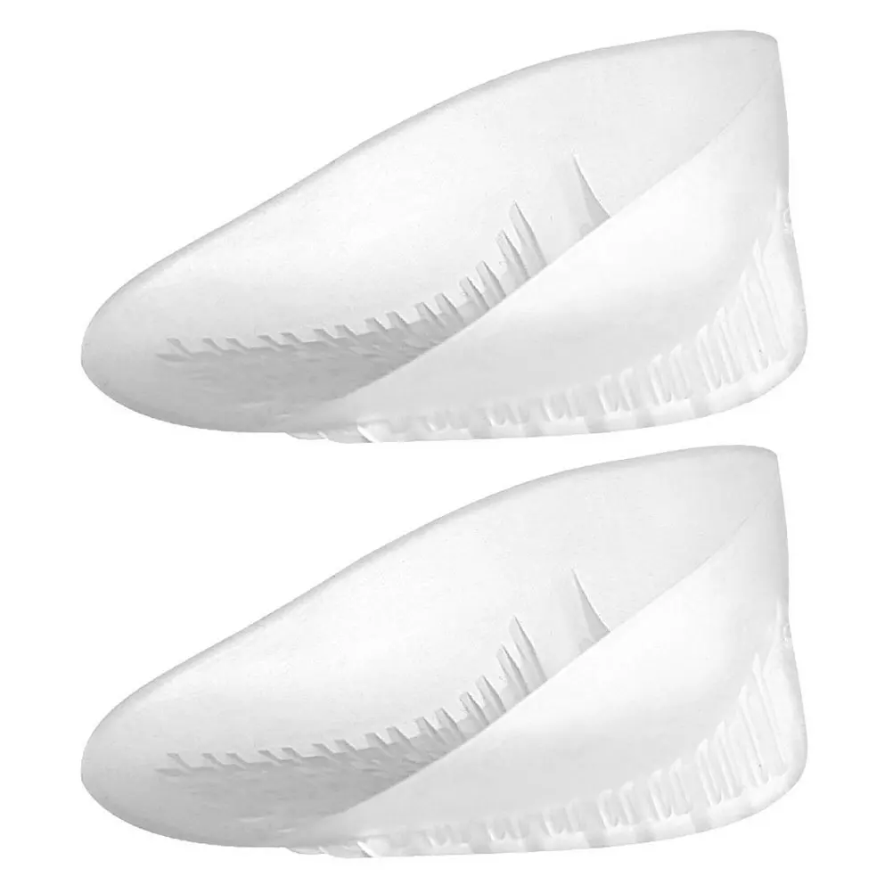 1Pair U-Shaped Heel Cushions Sebs Soft Supportive Pads Foot Care Inserts Anti-Slip Pain Relief for Heels Loafers Boots Men's
