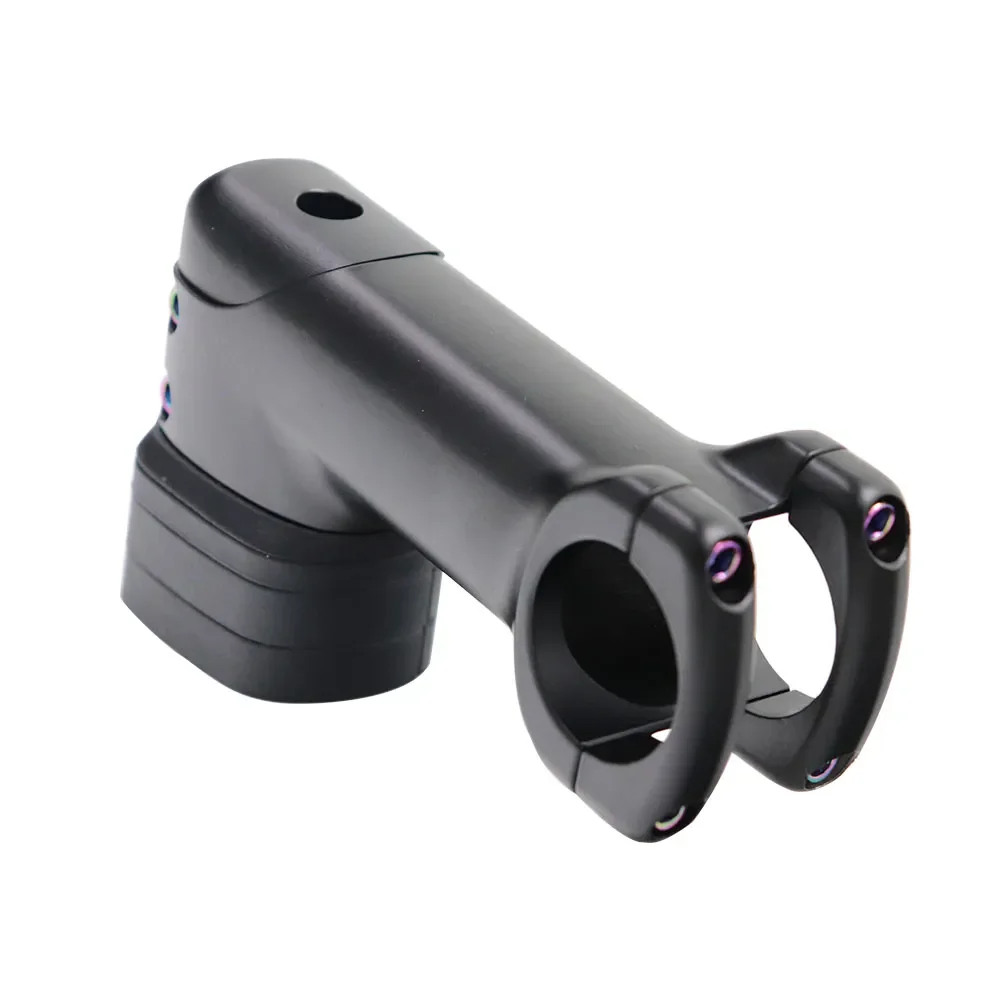 Kocevlo Bicycle Stem 28.6-31.8mm Aluminum Internal Cable Routing Stem with Spacer Road Handlebar Stem Bike Parts