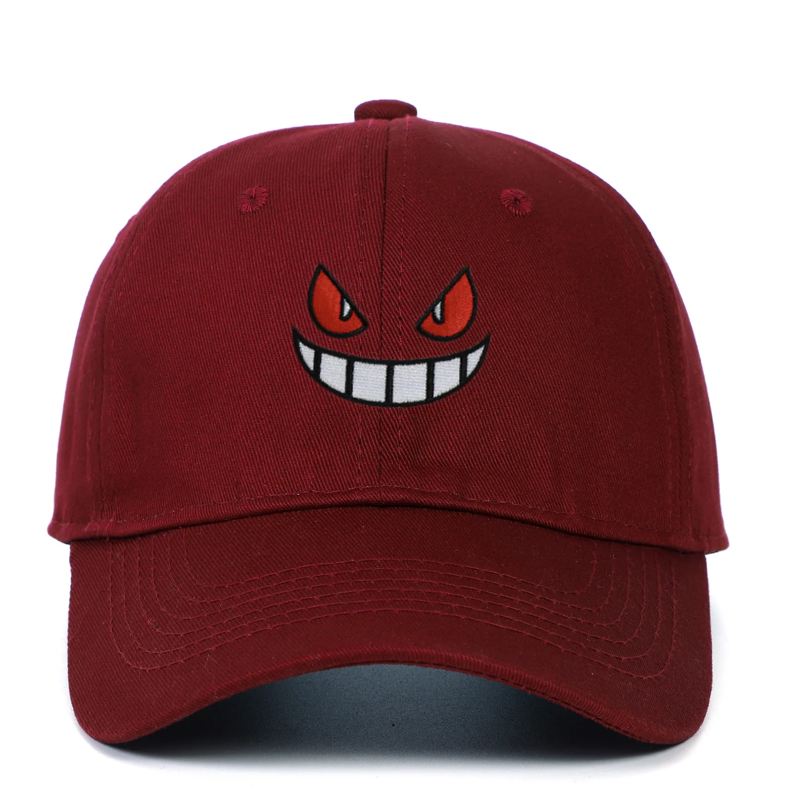 16styl Anime kreskówka Pokemon Figure Gengar czapka z daszkiem Hip Hop Sunhat prezent świąteczny