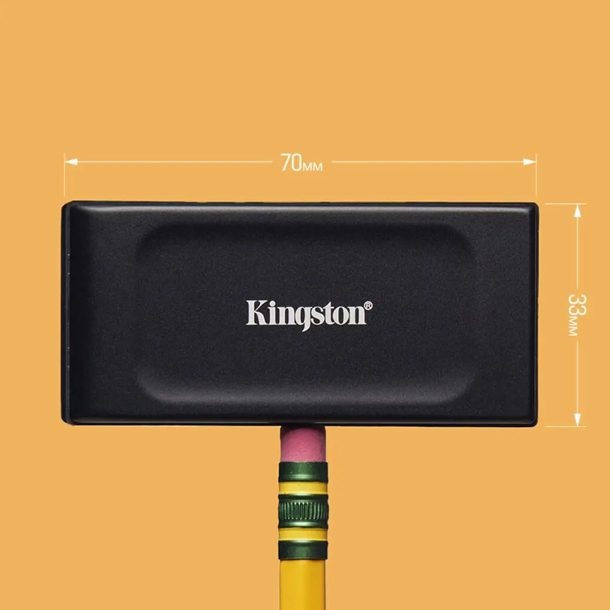 킹스턴 XS1000 1TB 2TB SSD |   포켓 사이즈 |   USB 3.2 2세대 |   외장형 솔리드 스테이트 드라이브 |   최대 1050MB/s