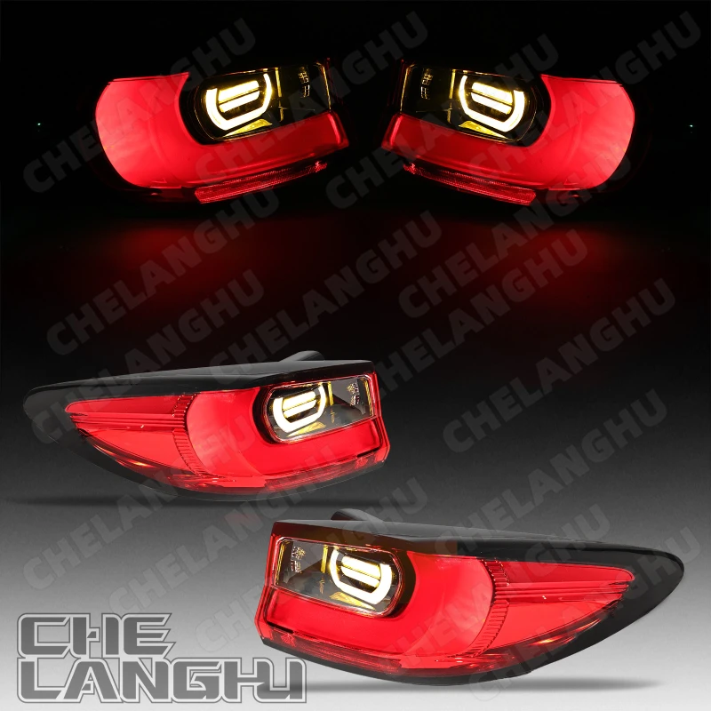 LED Outside Taillight For Mazda CX-60 2022 2023 2024 European Version Brake Stop Light Rear Lamp Car Accessories KBB451150