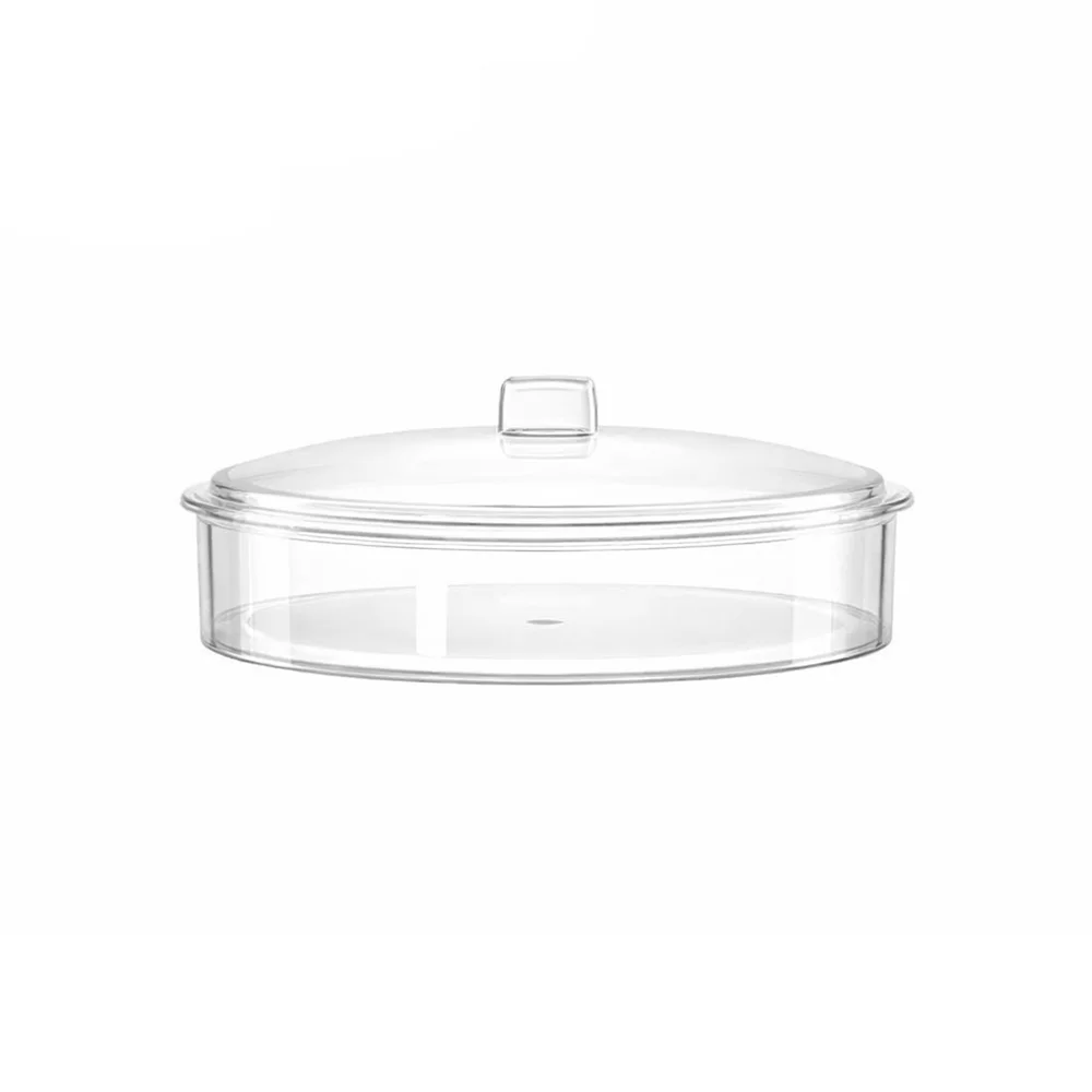 

Practical Plastic Tea Storage Box Sealed Dust-proof Tea Cake Case Transparent Moisture-proof Nut Snacks Storage Boxes Pantry