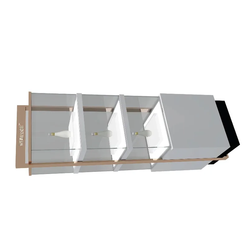 Interior design Glass display cases Perfume and skin care retail store windows and kiosks