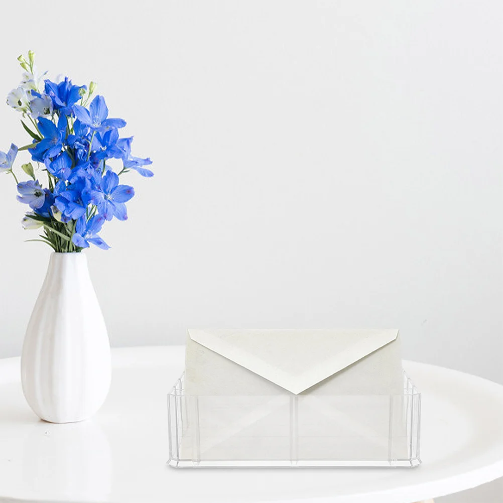 2 قطعة منظم أموال أكريليك صندوق نقود متعدد الشبكات لعلبة عرض تخزين المنزل في المكتب والفصول الدراسية