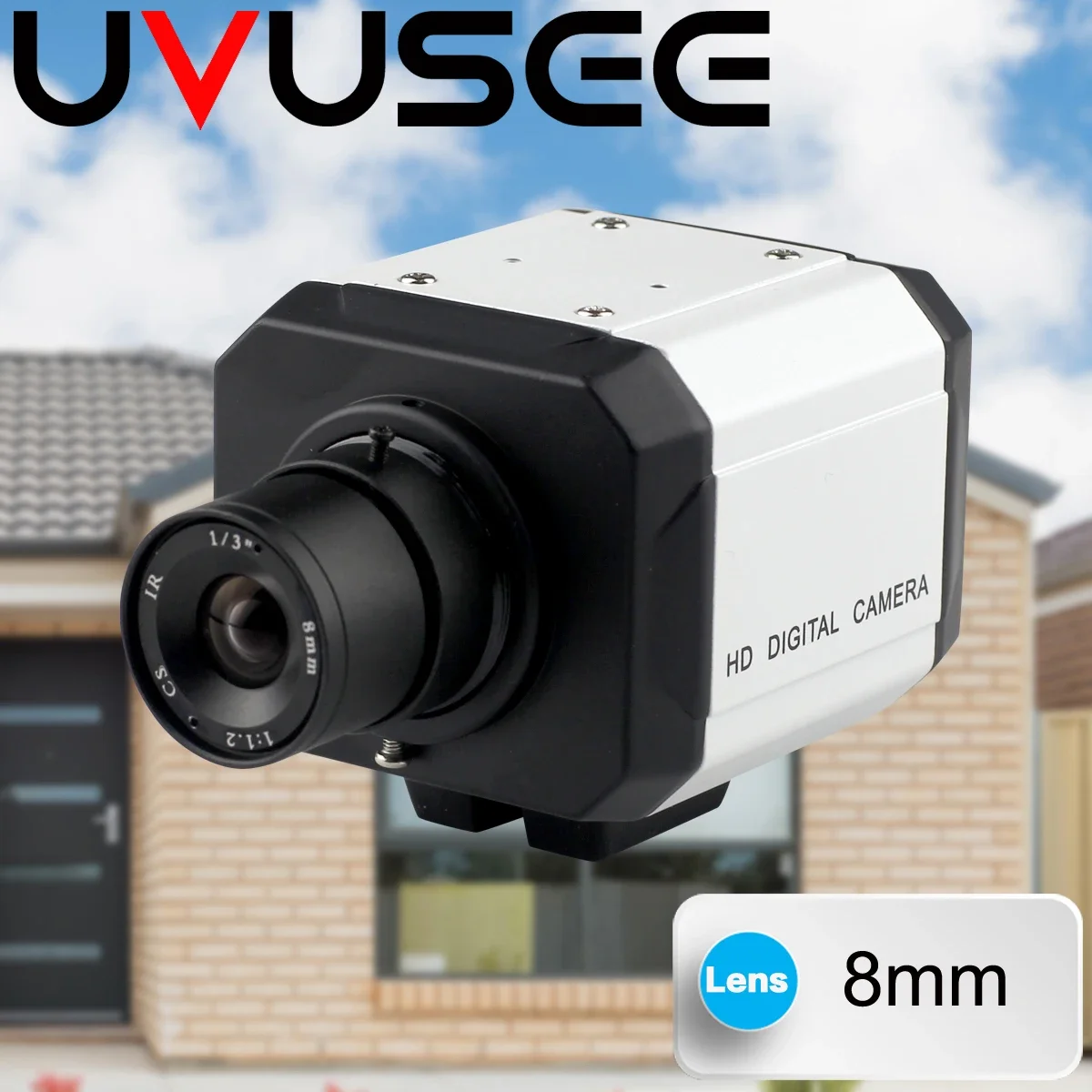 Vanxse CCTV 1/3 SONY Effio CCD 1000TVL/960H 8mm Security BOX Camera surveillance