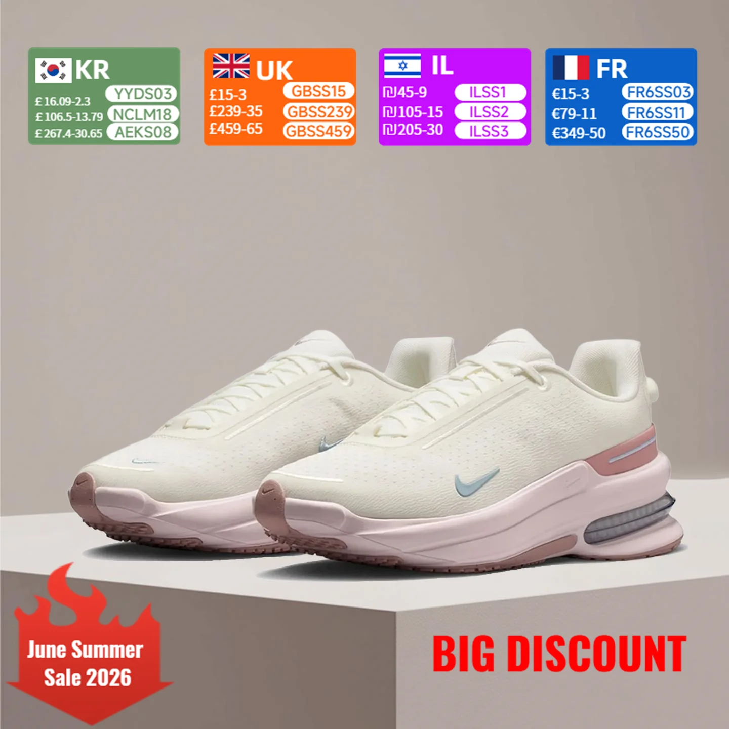 

Nike Air Zoom Upturn SC Comfortable and Versatile Cushioned Slip-Resistant Durable Low-Top Walking Shoes IB2764-102