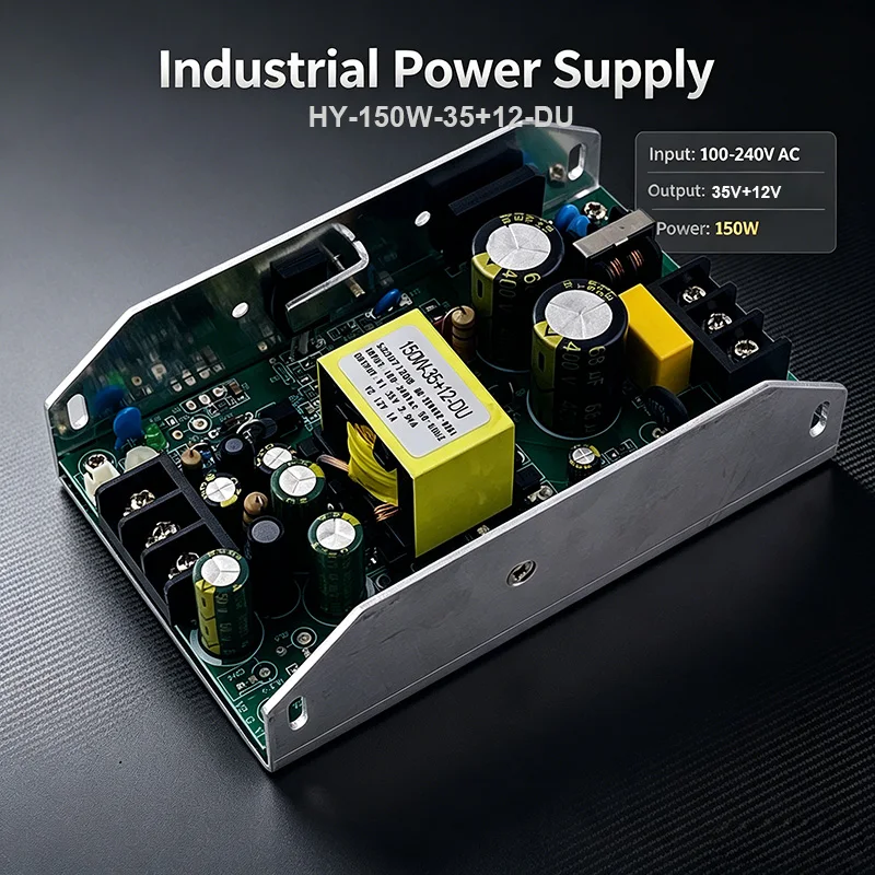 150W AC TO DC Switching Power Supply HY-150W-35V-12V-DU Switch Power Board for Stage Lighting
