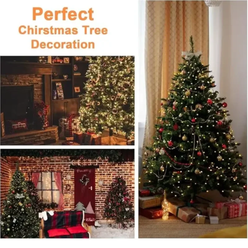 LED أضواء عيد الميلاد عطلة سلسلة أضواء شلال ضوء 1.5 متر/2 متر/3 متر السنة الجديدة جارلاند سلسلة الديكور لحديقة الفناء