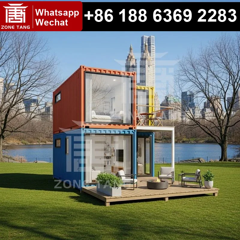 

Мобильный дом Готовый на солнечной энергии Мобильный дом Красивые контейнерные домики Смарт-технология Сельская кабина Будинок в плоской упаковке Изготовленные домики