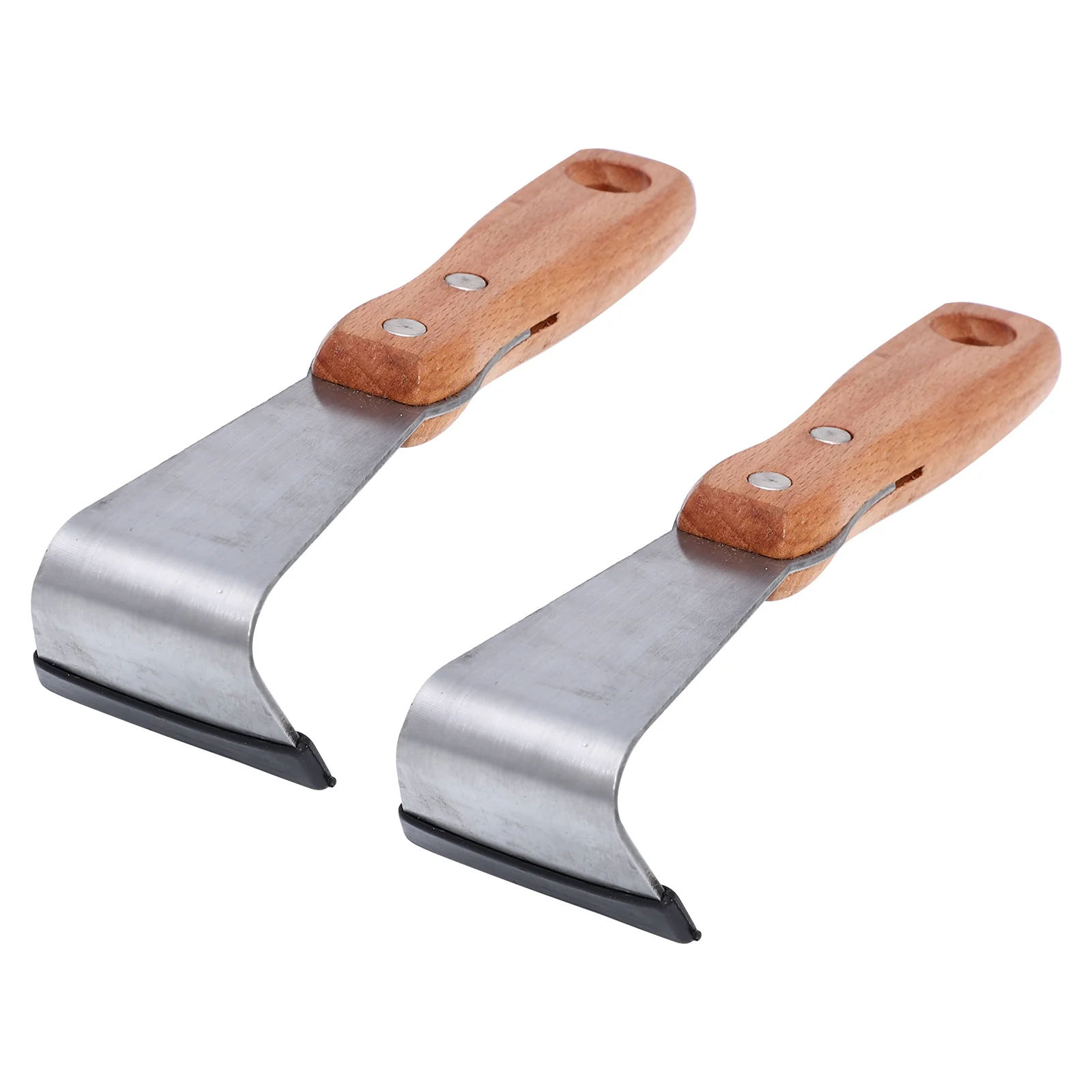 2 Pcs Fruit Tree Bark Scraper Spatula Knives Cutting Tools Manual Scrapers Hand Cutters For Garden Steel Peach Sturdy