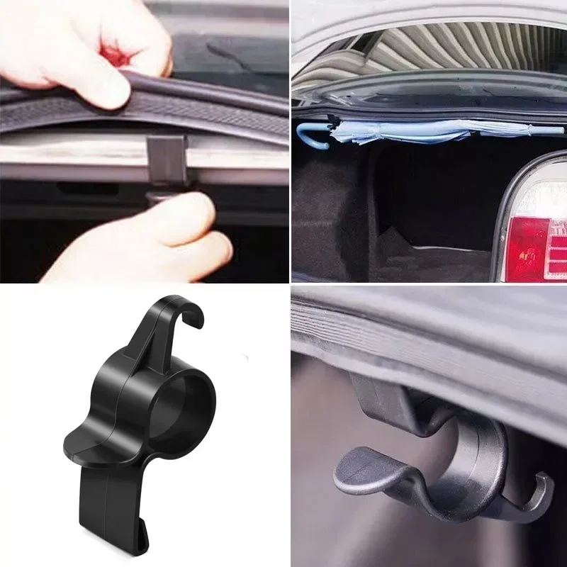 1/4 stücke Auto Regenschirm Halter Stamm Regenschirm Lagerung Organizer Halterung Haken Universal Mini Aufhänger Halter Auto Innen Zubehör