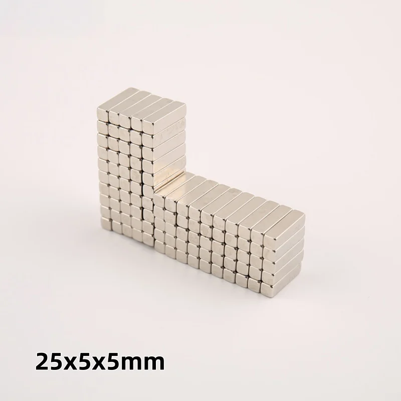 25x5x5mm Square magnets 25*5*5mm perfect for fridges, organizing office documents, and DIY projects 25mmx5mmx5mm