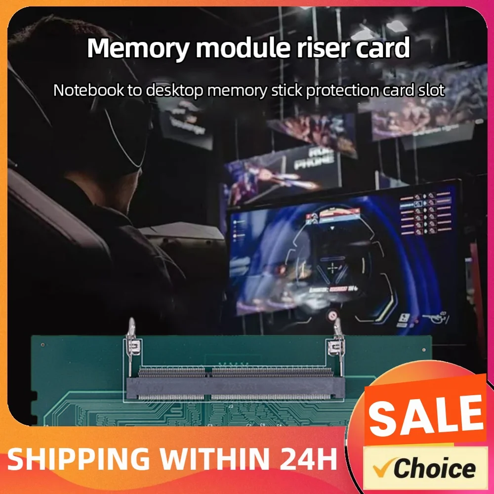 Laptop To Desktop Memory Adapter Card DDR3 DDR4 DDR5 SO-DIMM To PC DIMM Card Connector Card