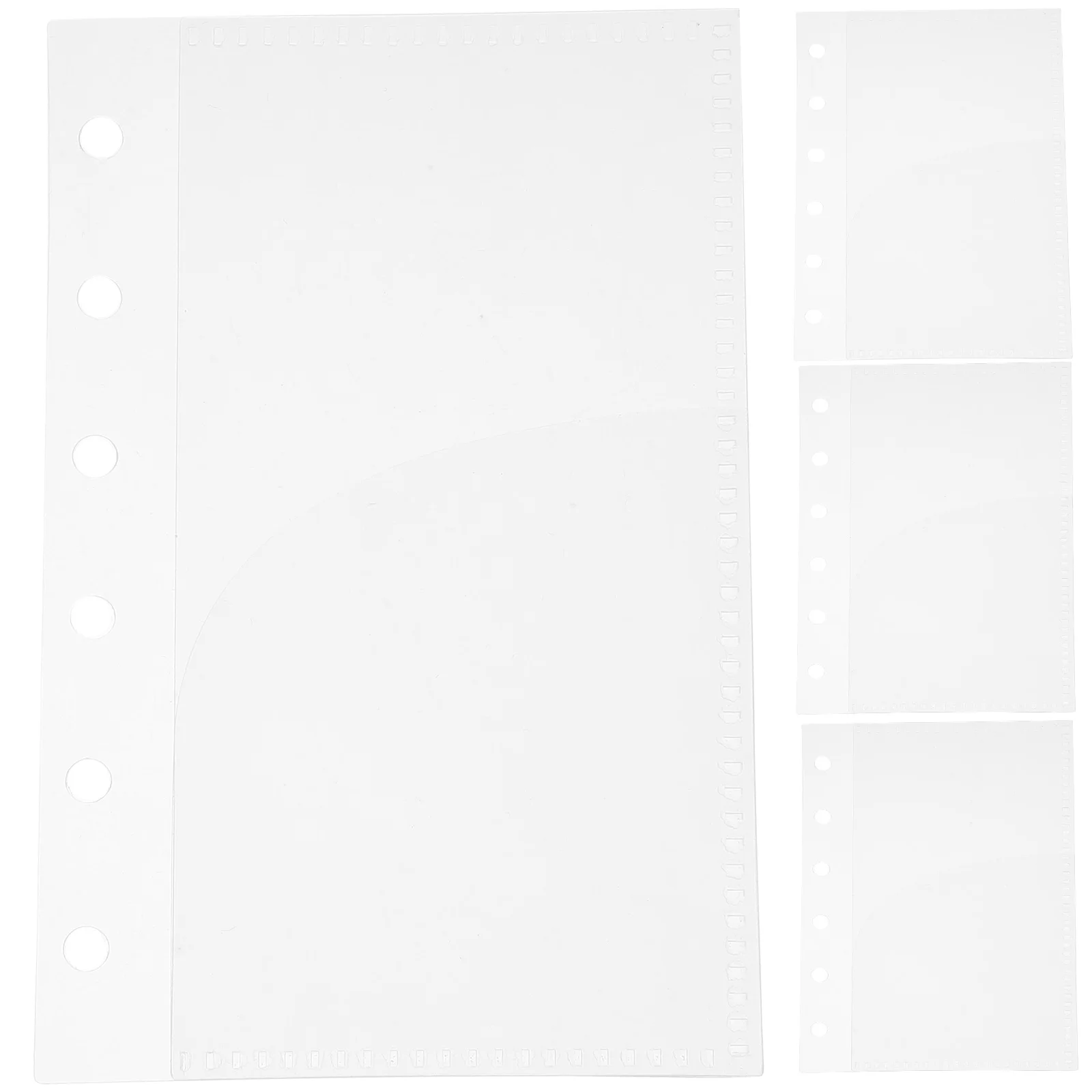 

5Pcs Budget Binder Pockets Replaceable Multi-Use Loose Leaf Inserts Portable Small Budget Organizer Daily Use Supply