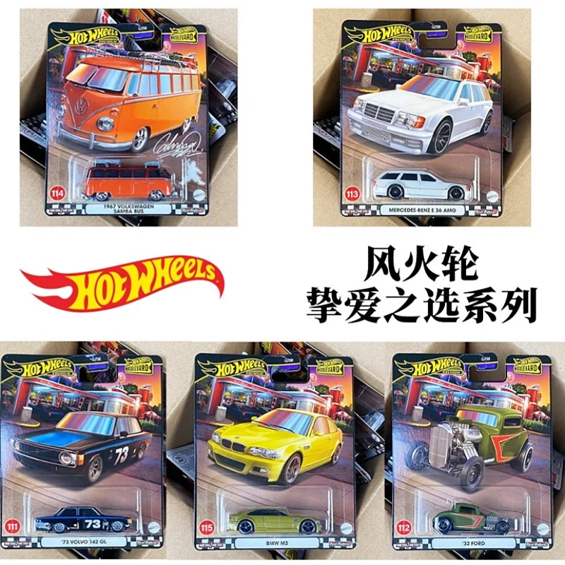 

In Stock Hot Wheels Orginal Boulevard Mix 5 Gjt68 1:64 Diecast Model Collectible Car Model Vehicle Boys Birthday Holiday Gifts