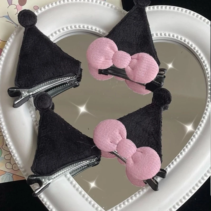 Jepit Rambut Telinga Karakter Anime Keren Jepit Rambut Y2k Jepit Rambut Lucu untuk Wanita