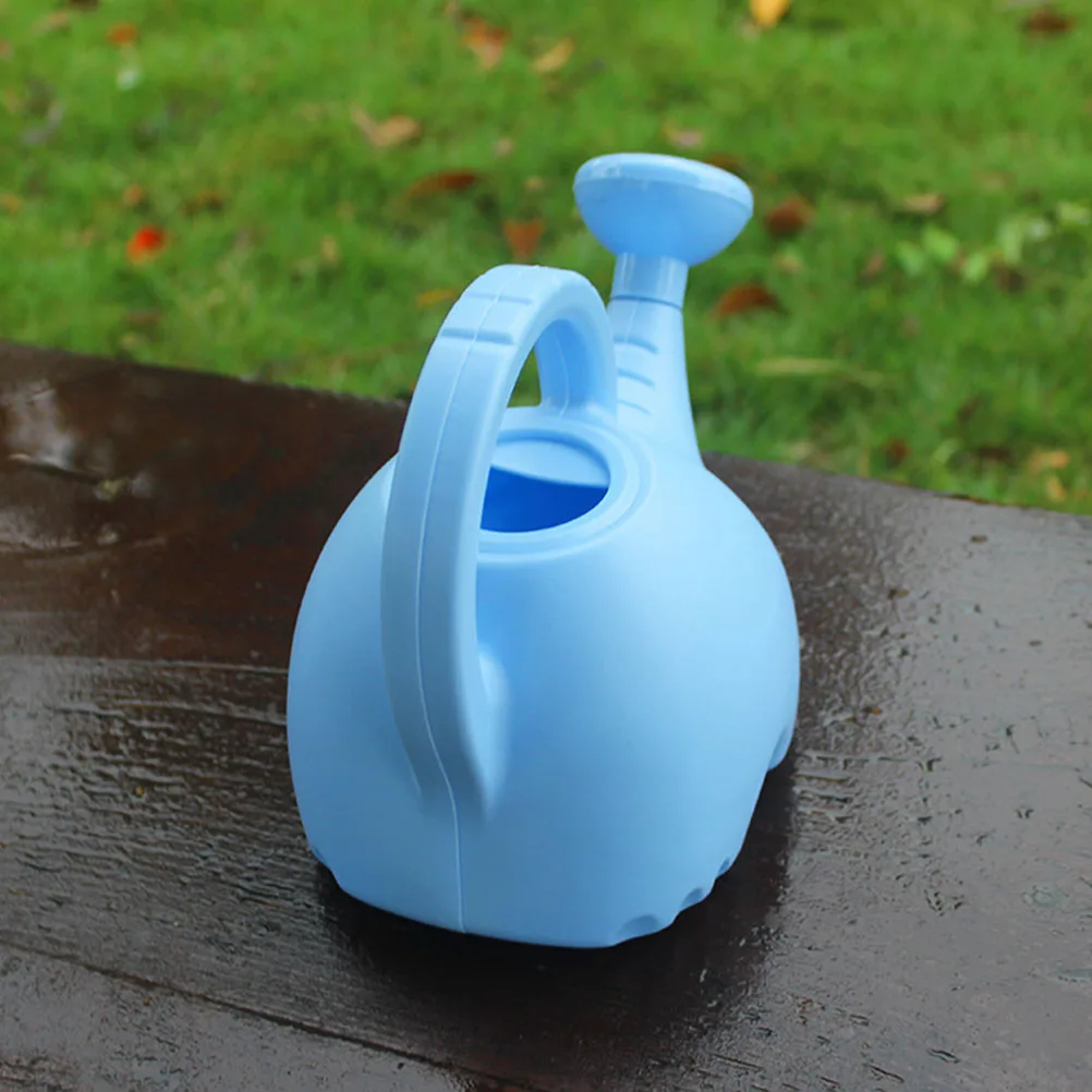 

Cute Elephant Watering Can Large Capacity Plastic Gardening Tool Durable Safe Easy Operate Economical Practical