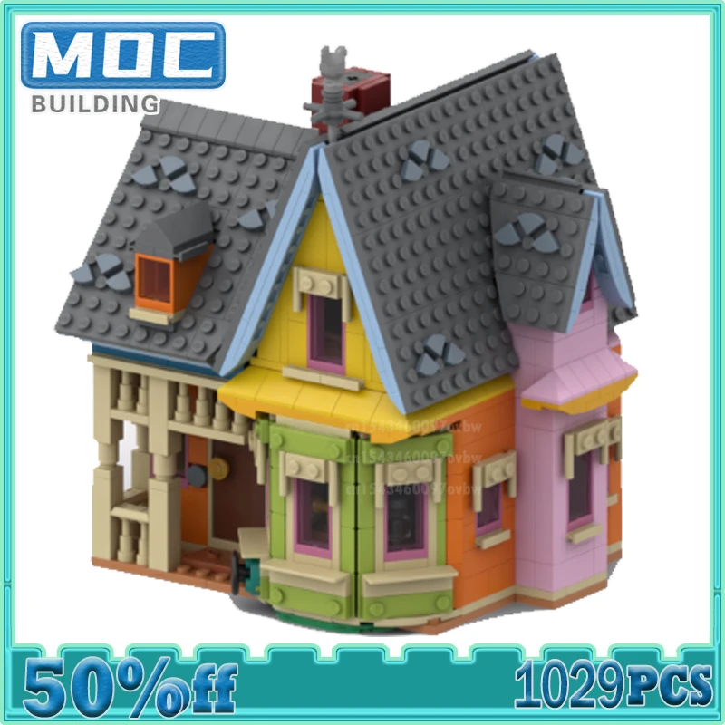 Movie Series Scense Model UpHouse modular modifications Building Blocks DIY Assembly  Street View Children Toy Holiday Gifts