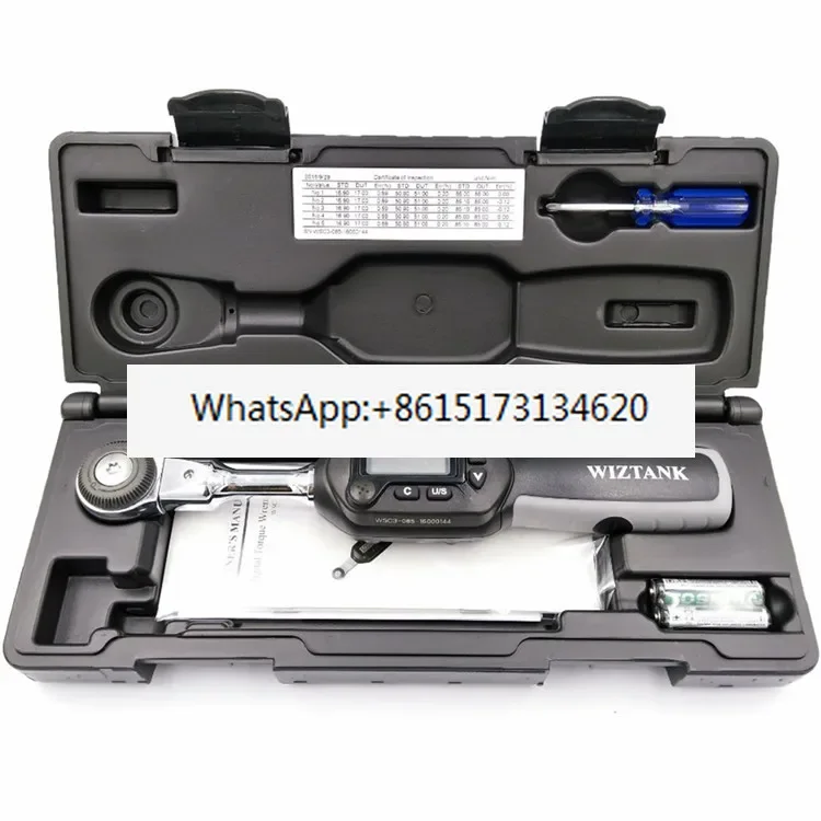 Torque wrench WSC3-085CN digital display interchangeable head torque meter