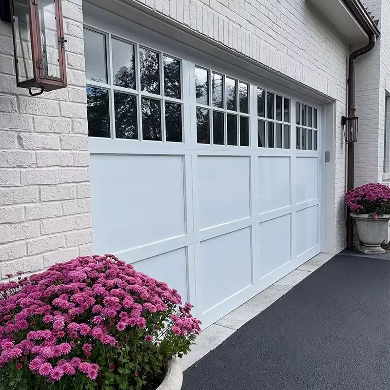 Modern High Quality Anti-Theft Electric Automatic Steel 8x8 Garage Door 14x8 Garage Door for Home Use Finished Surface