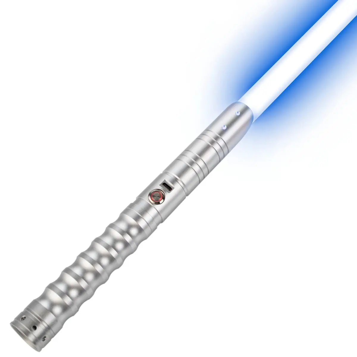 DamienSaber Xeno3.0 Pixel Light Saber Heavy Dueling Lightsaber Flash on Clash Laser Sword Smooth Swing with 16 Colors Changing