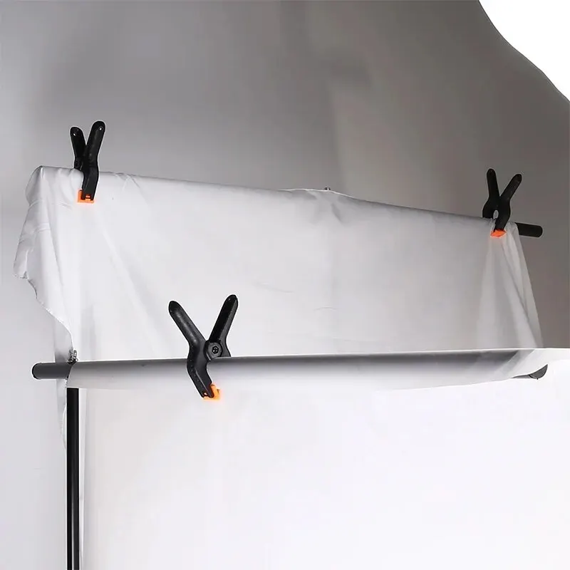 Canvas Paper Chromakey Screen Clip Photo Studio Carpenter Tool 6pcs 3inch Spring Clamps Heavy Duty Plastic For Background