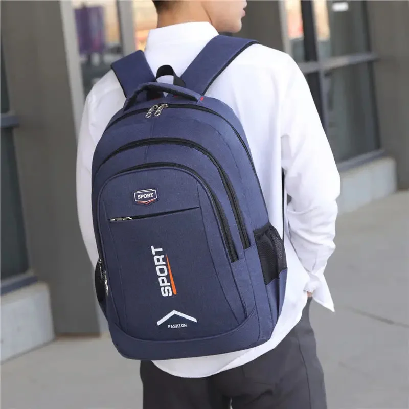 New Men's Oxford Outdoor Travel High Quality Notebook Computer Backpack Casual Student School Large Capacity Bag